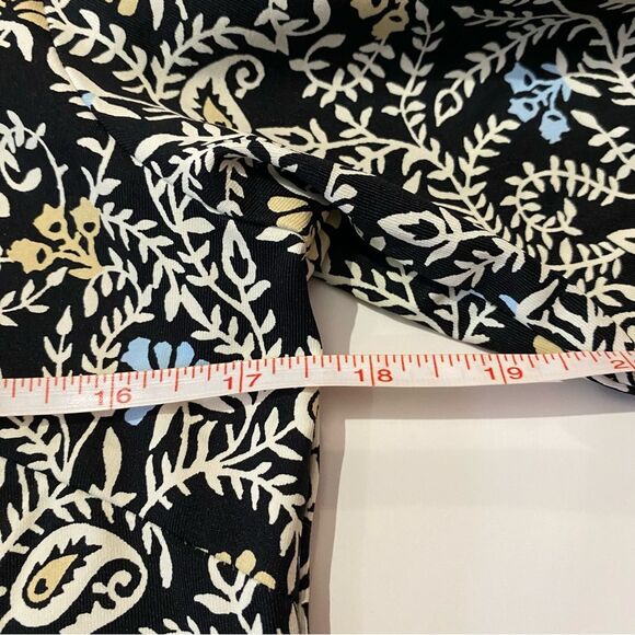 J.McLaughlin Floral Paisley Long Mini Shift Dress Women's Size Large - Picture 12 of 13